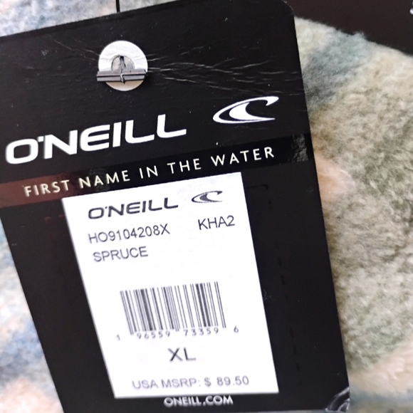 O'Neill NEW Spruce SuperFleece Lined Flannel Jacket - Picture 12 of 13